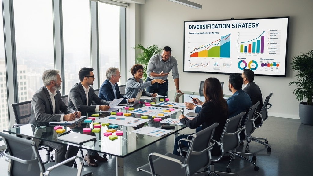 Geschäftsentwicklung durch Diversifikation